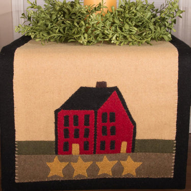 Saltbox House Table Runner TRWT0007 - The Fox Decor